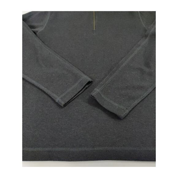 Banana Republic Sweater Mens Medium Heather Gray 1/4 Zip Casual Commute - Picture 7 of 13